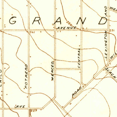 United States Geological Survey El Monte, CA (1923, 24000-Scale) digital map