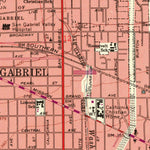 United States Geological Survey El Monte, CA (1966, 24000-Scale) digital map