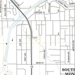 United States Geological Survey El Monte, CA (2022, 24000-Scale) digital map