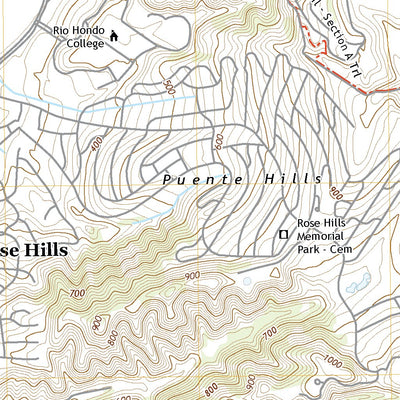 United States Geological Survey El Monte, CA (2022, 24000-Scale) digital map