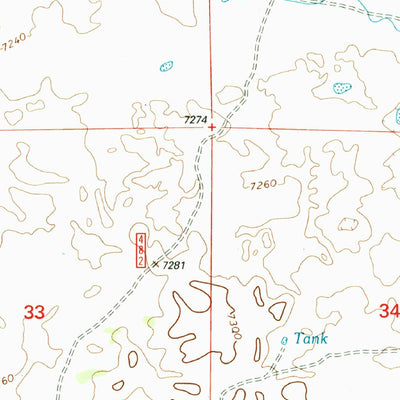 United States Geological Survey El Morro, NM (1995, 24000-Scale) digital map