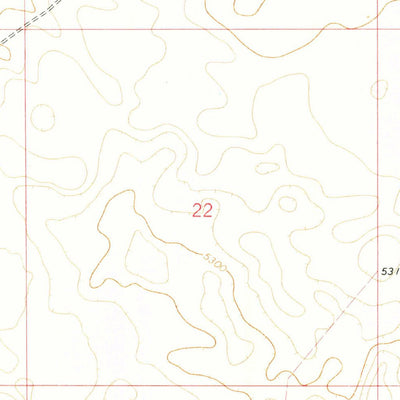 United States Geological Survey El Morro Ranch, NM (1978, 24000-Scale) digital map