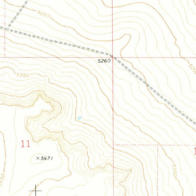 United States Geological Survey El Morro Ranch, NM (1978, 24000-Scale) digital map