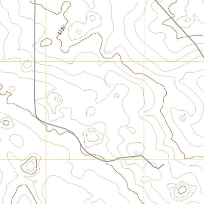 United States Geological Survey El Morro Ranch NW, NM (2020, 24000-Scale) digital map
