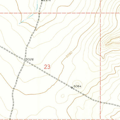 United States Geological Survey El Morro Ranch SE, NM (1978, 24000-Scale) digital map