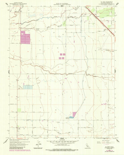 United States Geological Survey El Nido, CA (1960, 24000-Scale) digital map