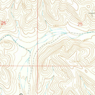 United States Geological Survey El Paso Canyon, NM (1965, 24000-Scale) digital map