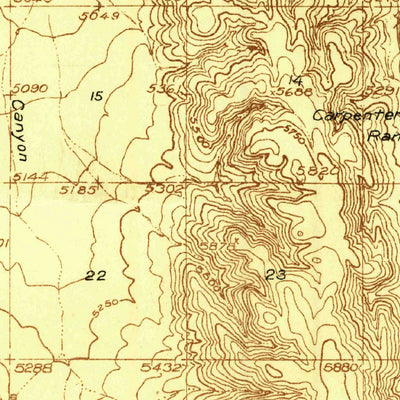 United States Geological Survey El Paso Gap, NM-TX (1936, 48000-Scale) digital map