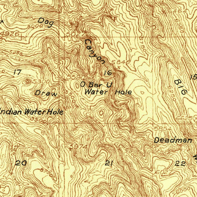 United States Geological Survey El Paso Gap, NM-TX (1936, 48000-Scale) digital map