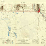 United States Geological Survey El Paso, TX-NM (1953, 250000-Scale) digital map