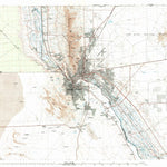 United States Geological Survey El Paso, TX-NM (1983, 100000-Scale) digital map