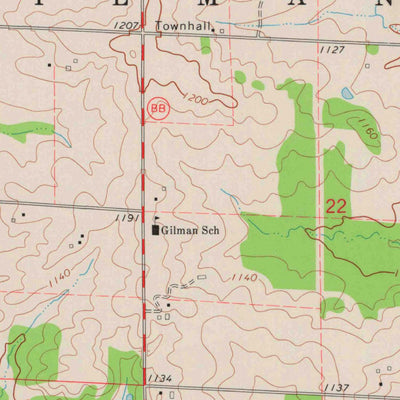 United States Geological Survey El Paso, WI (1974, 24000-Scale) digital map