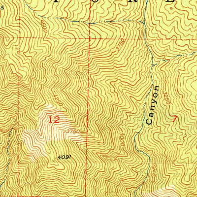 United States Geological Survey El Portal, CA (1949, 24000-Scale) digital map