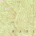 United States Geological Survey El Portal, CA (1992, 24000-Scale) digital map