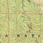 United States Geological Survey El Portal, CA (2004, 24000-Scale) digital map