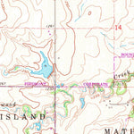 United States Geological Survey El Reno NE, OK (1972, 24000-Scale) digital map