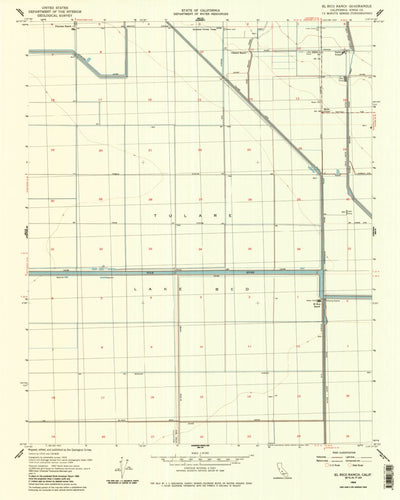 United States Geological Survey El Rico Ranch, CA (1954, 24000-Scale) digital map
