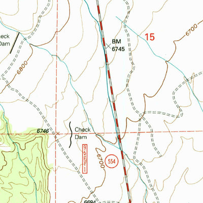 United States Geological Survey El Rito, NM (1995, 24000-Scale) digital map