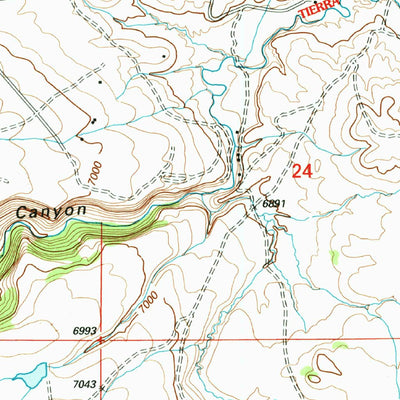 United States Geological Survey El Vado, NM (2002, 24000-Scale) digital map