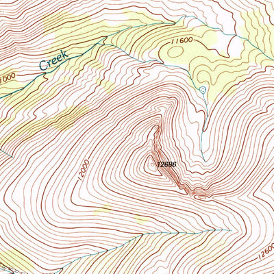 United States Geological Survey El Valle Creek, CO (1994, 24000-Scale) digital map