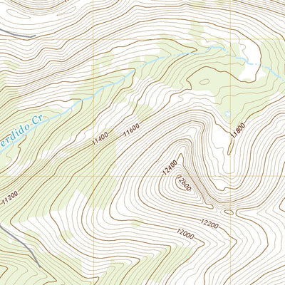 United States Geological Survey El Valle Creek, CO (2022, 24000-Scale) digital map