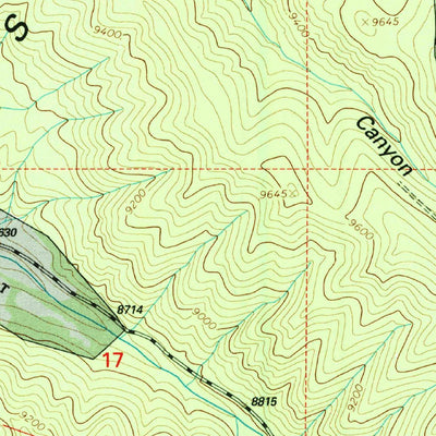 United States Geological Survey El Valle, NM (1995, 24000-Scale) digital map