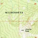 United States Geological Survey El Valle, NM (1995, 24000-Scale) digital map