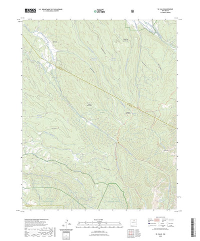 United States Geological Survey El Valle, NM (2023, 24000-Scale) digital map