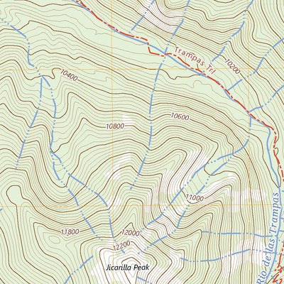 United States Geological Survey El Valle, NM (2023, 24000-Scale) digital map