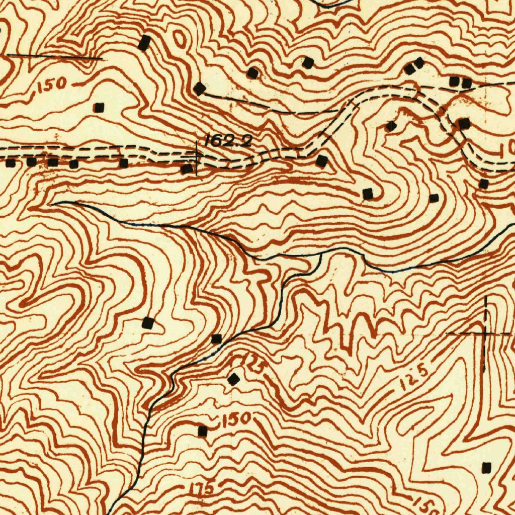 El Yunque NW, PR (1947, 10000-Scale) Map by United States Geological ...
