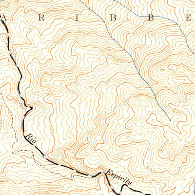 United States Geological Survey El Yunque, PR (1946, 30000-Scale) digital map