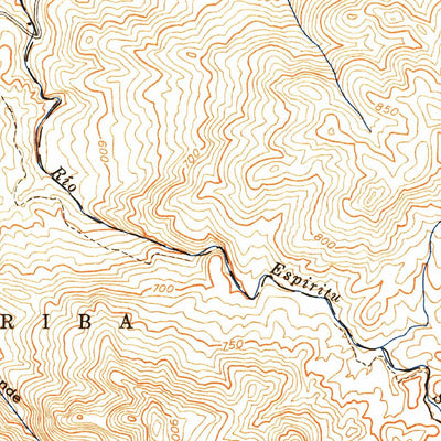 United States Geological Survey El Yunque, PR (1952, 30000-Scale) digital map