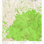 United States Geological Survey El Yunque, PR (1958, 20000-Scale) digital map