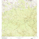 United States Geological Survey El Yunque, PR (1967, 20000-Scale) digital map