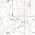 United States Geological Survey Elaine Draw, WY (1961, 24000-Scale) digital map