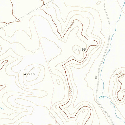 United States Geological Survey Elam Mountain, TX (1972, 24000-Scale) digital map