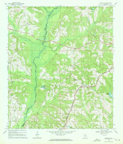 United States Geological Survey Elamville, AL (1969, 24000-Scale) digital map