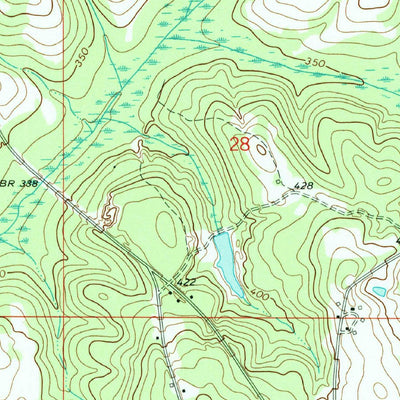 United States Geological Survey Elamville, AL (1979, 24000-Scale) digital map