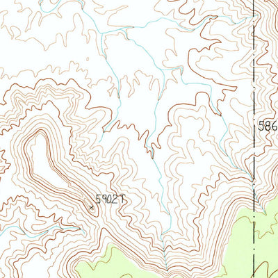 United States Geological Survey Elaterite Basin, UT (1988, 24000-Scale) digital map