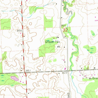 United States Geological Survey Elba, MI (1963, 24000-Scale) digital map