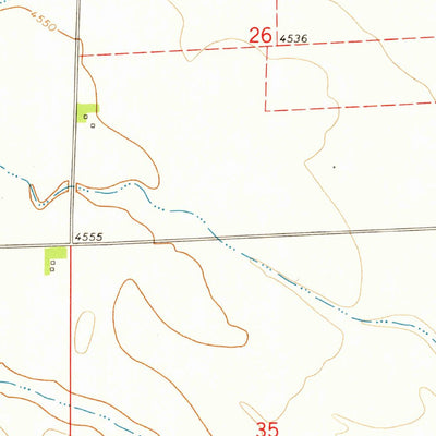 United States Geological Survey Elba NE, CO (1977, 24000-Scale) digital map