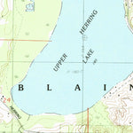 United States Geological Survey Elberta, MI (1983, 25000-Scale) digital map