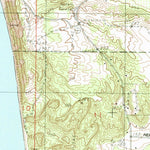 United States Geological Survey Elberta, MI (1983, 25000-Scale) digital map