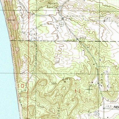 United States Geological Survey Elberta, MI (1983, 25000-Scale) digital map