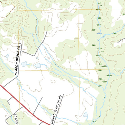 United States Geological Survey Elberton East, GA (2020, 24000-Scale) digital map