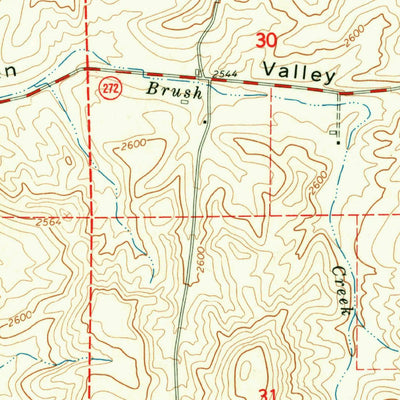 United States Geological Survey Elberton, WA (1964, 24000-Scale) digital map