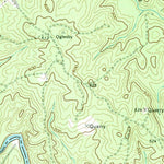 United States Geological Survey Elberton West, GA (1973, 24000-Scale) digital map