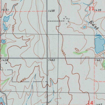United States Geological Survey Elbing, KS (1989, 24000-Scale) digital map