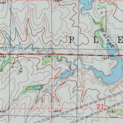 United States Geological Survey Elbing, KS (1989, 24000-Scale) digital map