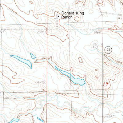 United States Geological Survey Elbon, SD (1983, 24000-Scale) digital map